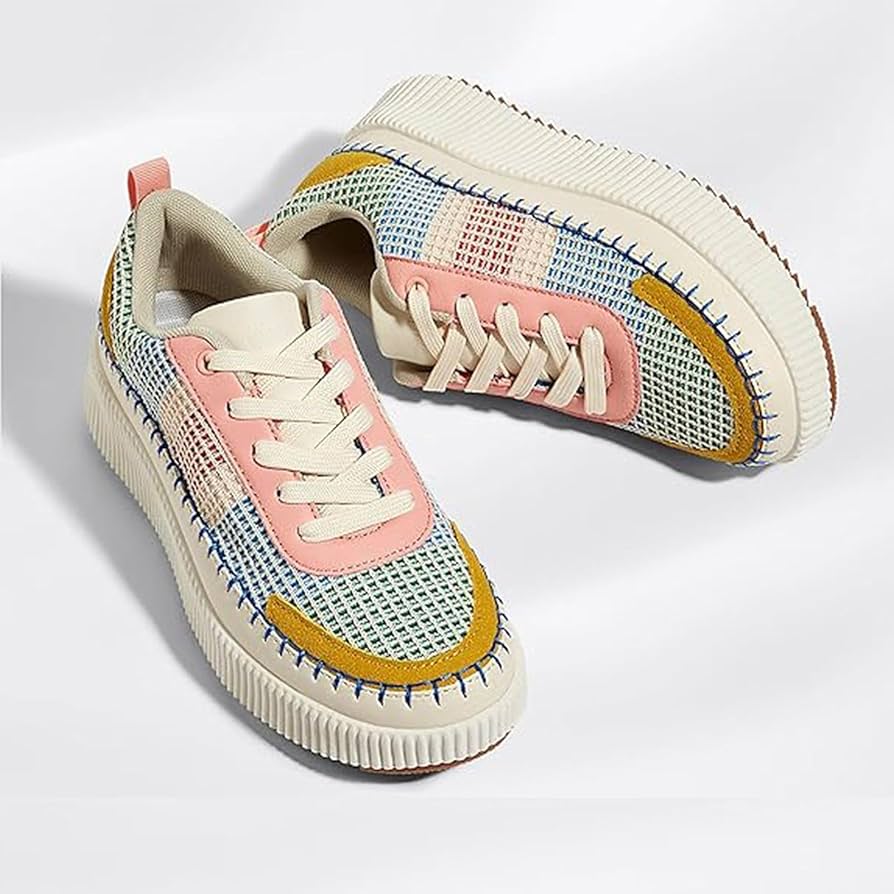 靴 DIANTE LOGO SOLE SNEAKERS Athletic Works Men's Knit Walking Sneakers, Wide Width